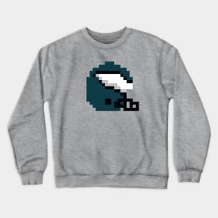 8 Bit Philadelphia Eagles Helmet Crewneck Sweatshirt